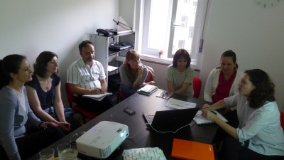 Meeting of the cross-border team on learning of the neighbouring languages in Trieste (Trst) on 14/05/2018