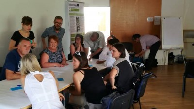 Aquaponic working group in Koper, July 2018
