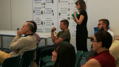 Aquaponic working group in Trieste, July 2018