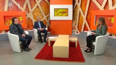 Presentazione del progetto Visfrim alla trasmissione S-prehodi, andata in onda mercoledì 18 marzo 2021 sul canale TV Koper Capodistria
